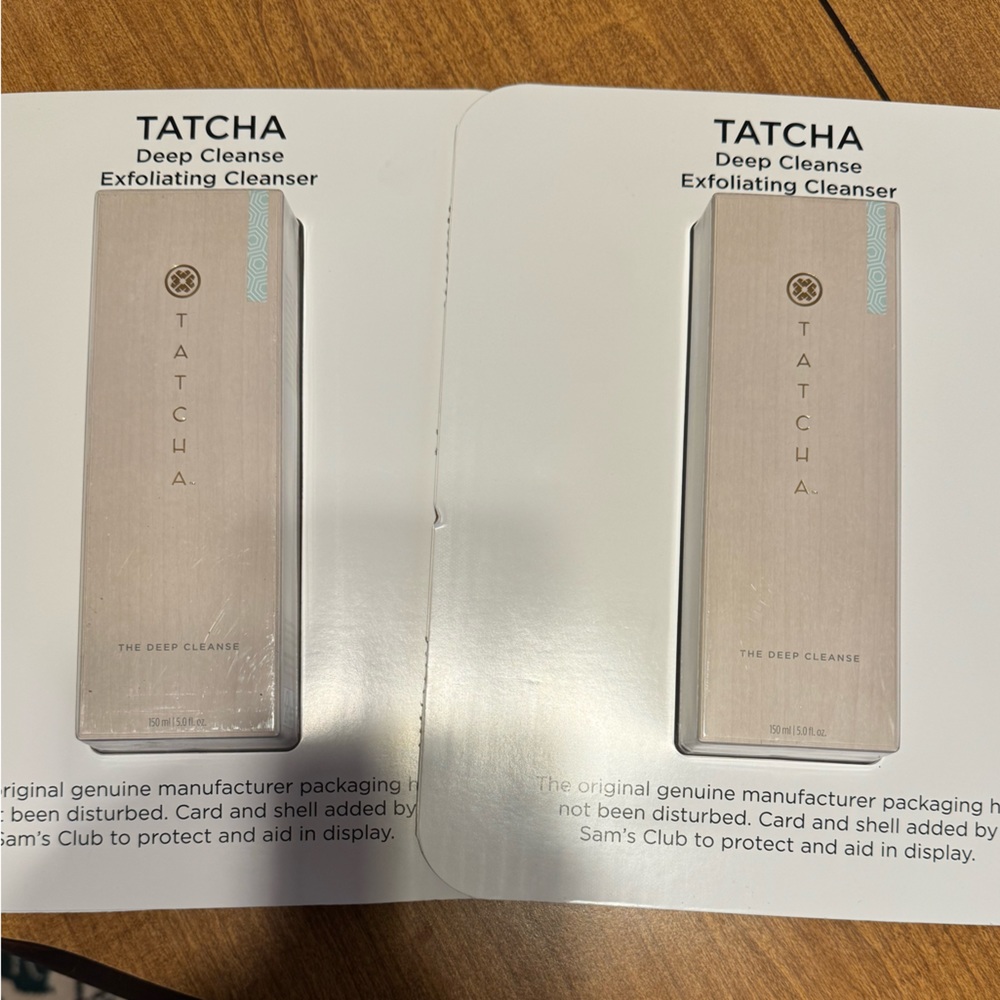 Tatcha cleanser